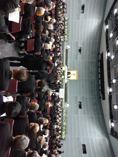前衆議院議長 細田博之 先生のお別れの会が開催されました。