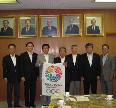 東京都議会オリンピック･パラリンピック招致議連来訪